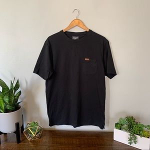 Pendleton Black T-Shirt - Mens Medium